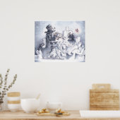 Koffiepauze Poster (Keuken)