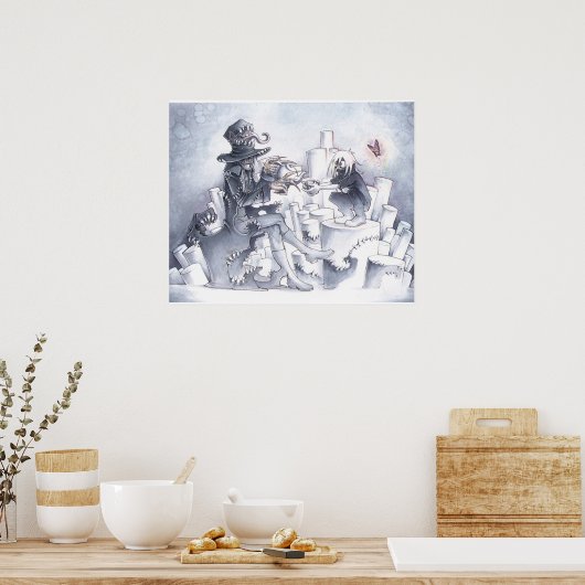 Koffiepauze Poster (Keuken)