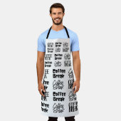 Koffiepauze Schort (Gedragen)