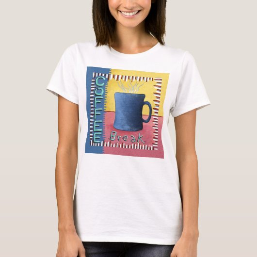 Koffiepauze T-shirt (Voorkant)