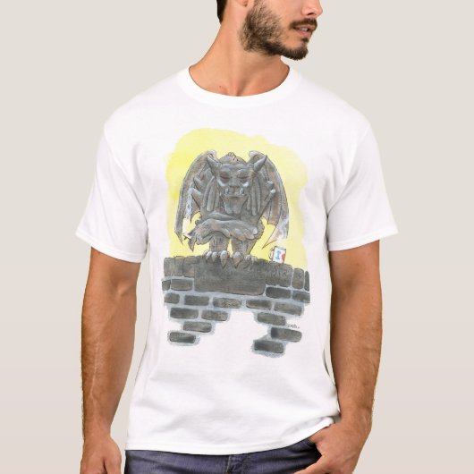 Koffiepauze T-shirt (Voorkant)