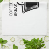 Koffiepauze Theedoek (Gevouwen)