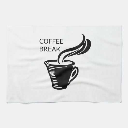 Koffiepauze Theedoek (Horizontaal)