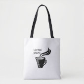 Koffiepauze Tote Bag (Voorkant)