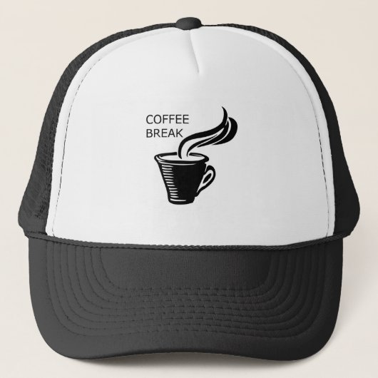 Koffiepauze Trucker Pet (Voorkant)