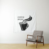 Koffiepauze Wandkleed (In situ)