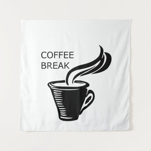 Koffiepauze Wandkleed (Voorkant)