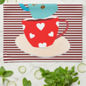 Koffiepauzes Theedoek (Gevouwen)