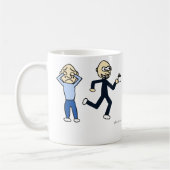 koffiepenselen, klassieke mok (Links)