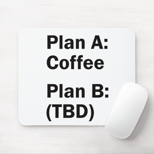 Koffieplan Muismat (Met muis)