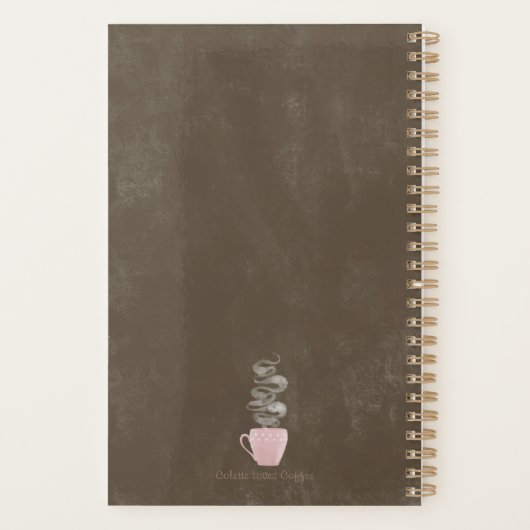 Koffieplank Planner (Achterkant)