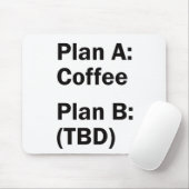 Koffieplannen Muismat (Met muis)