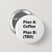 Koffieplannen Ronde Button 5,7 Cm (Voorkant /achterkant)