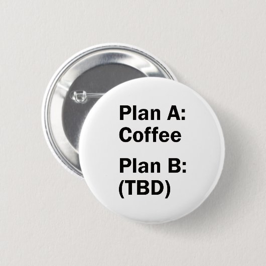 Koffieplannen Ronde Button 5,7 Cm (Voorkant /achterkant)