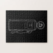 Koffiepomp Legpuzzel (Horizontaal)