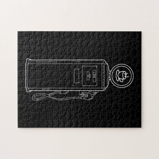 Koffiepomp Legpuzzel (Horizontaal)