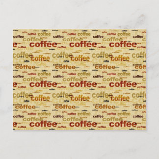 Koffieportefeuille Briefkaart