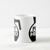 Koffiepot Hoofd Grappige Mok Cafeïne (Center)