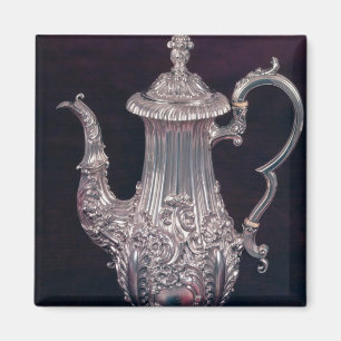 Koffiepot van John Watson, Sheffield, 1818 Magneet