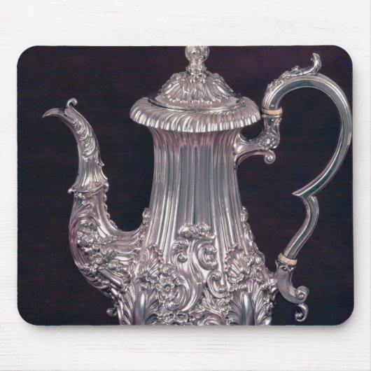 Koffiepot van John Watson, Sheffield, 1818 Muismat (Voorkant)