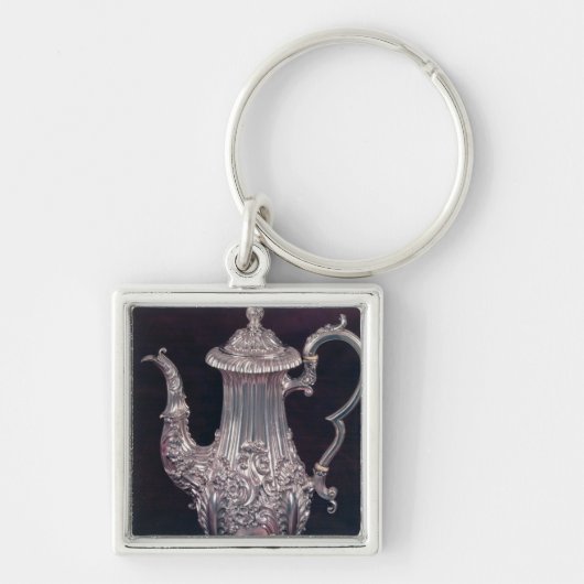 Koffiepot van John Watson, Sheffield, 1818 Sleutelhanger (Voorkant)