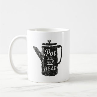 Koffiepothoofd - Grappige koffiecombinatie Koffiemok