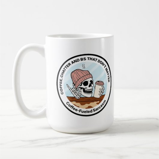 Koffiepraat & onzin mok (Links)