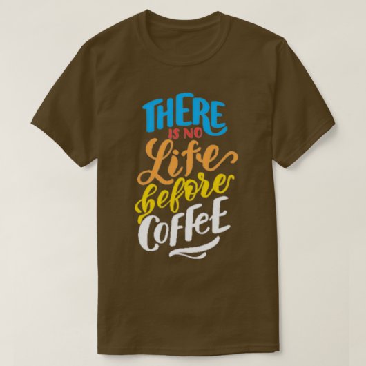 koffieprijsopgave 12 t-shirt (Design voorkant)