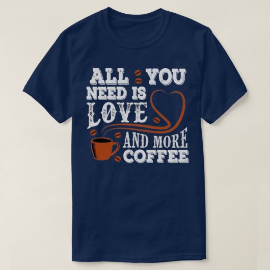 koffieprijsopgave 26 t-shirt (Design voorkant)