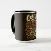 Koffieprijsopgave Mok (Voorkant links)