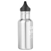 koffieprikker waterfles (Links)