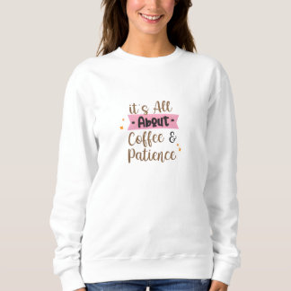 Koffieprint T-shirt