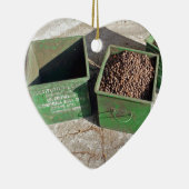 koffieproductie keramisch ornament (Rechts)