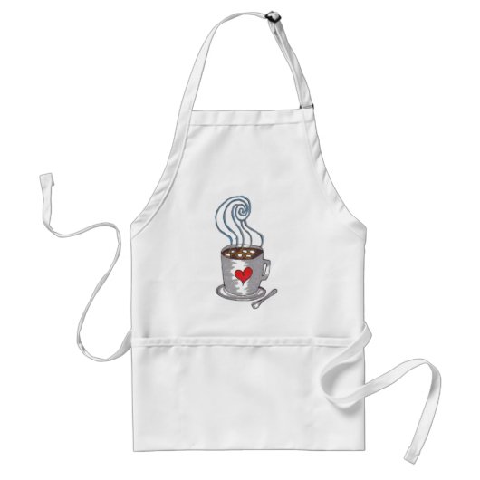 Koffiepron Standaard Schort (Voorkant)