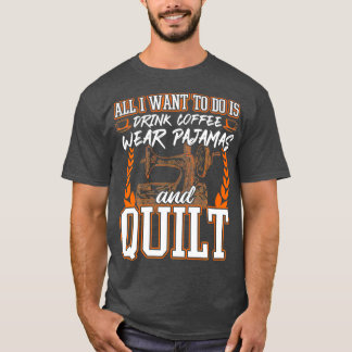 Koffiepyjama's en kantelen t-shirt