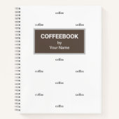Koffierecept boek met Jouw naam (Voorkant)