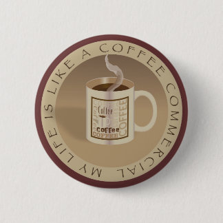 Koffiereclameknop Ronde Button 5,7 Cm