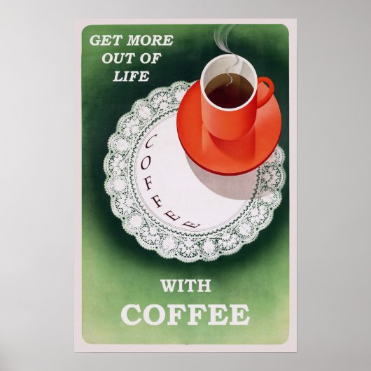 Koffierecorder Poster (Voorkant)