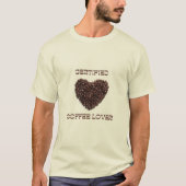 Koffiereserve en koffiereddingslijn t-shirt (Voorkant)
