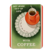  Koffieretro Flexibel fotomagneet Magneet (Verticaal)