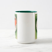  Koffieretro Poster Tweekleurige Koffiemok (Center)