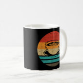 Koffieretro-stijl koffiemok (Voorkant rechts)