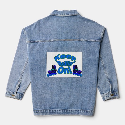 Koffieringen, Notities & Dingen Collectie Denim Jacket (Achterkant)