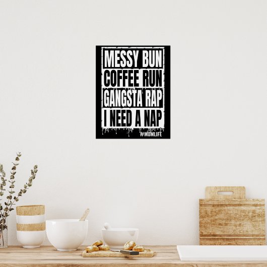 koffierun poster (Keuken)