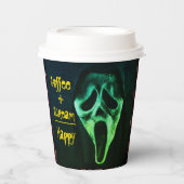 Koffiescherm Papieren Bekers (Voorkant)
