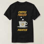 koffieschilder t-shirt (Design voorkant)