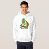 Koffieschildpad Hoodie (Voorkant volledig)
