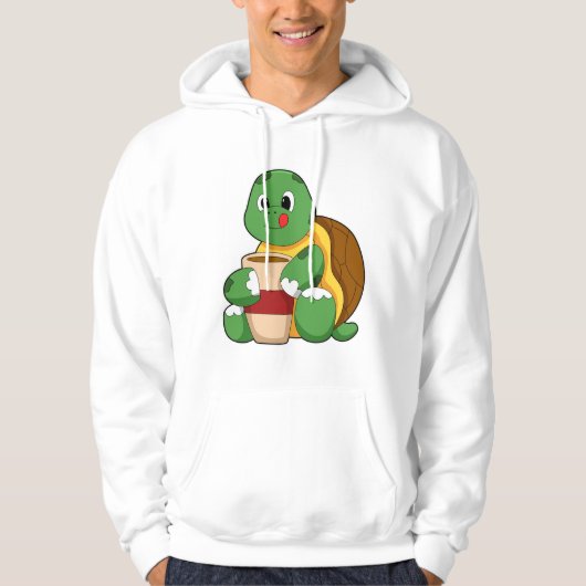 Koffieschildpad Hoodie (Voorkant)
