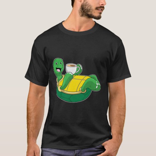 Koffieschildpad T-shirt (Voorkant)