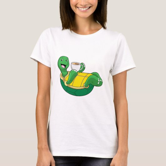 Koffieschildpad T-shirt (Voorkant)